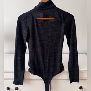 n:PHILANTHROPY Dark Gray Knit Top NWT Size S